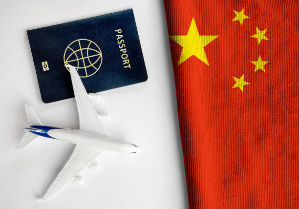 passport visa concept. travel to China/ how long can you stay in china based on the type of china Visa?